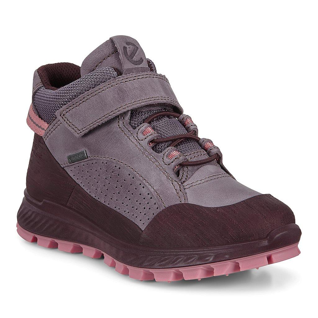 Ecco Exostrike Girls Outdoor Boots Purple Sale - India MCB-438769